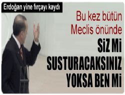 Erdoğan yine fırçayı kaydı