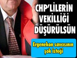 Ergenekon savcısı CHP li vekilleri suçladı