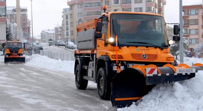 620 personel 51 araçla kışa hazır