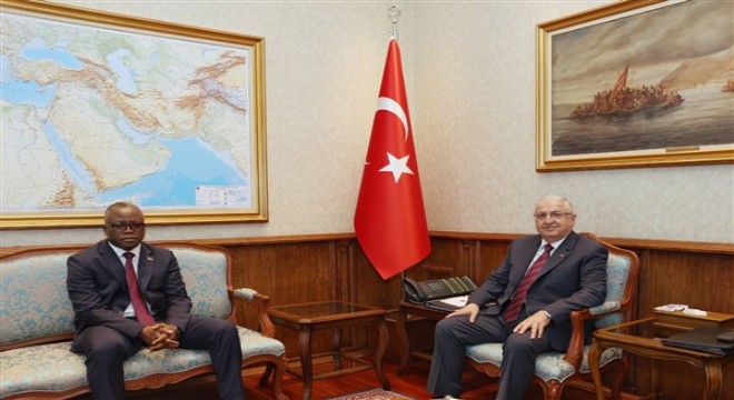 Bakan Güler, Burkina Faso Ankara Büyükelçisi Some yi kabul etti