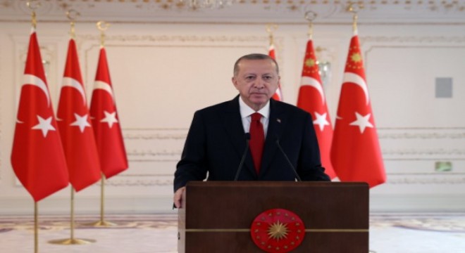 Cumhurbaşkanı Erdoğan, 105 Yeni GSB Yurt Binası Resmi Açılış Töreni nde konuştu