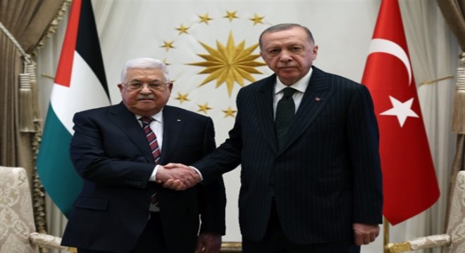 Cumhurbaşkanı Erdoğan, Filistin Devlet Başkanı Abbas ile ortak basın toplantısı düzenledi