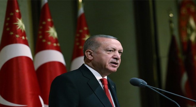 Cumhurbaşkanı Erdoğan, Katar- Türk Kuvvet Komutanlığı ziyaretinde konuşuyor