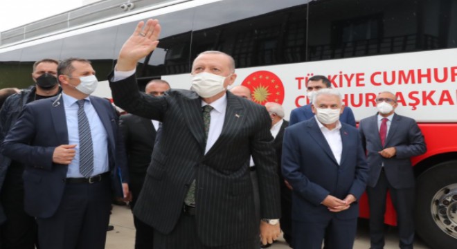 Cumhurbaşkanı Erdoğan, Rize İyidere-İkizdere Yolu ve Tünelleri Açılış Töreni nde konuştu