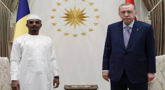 Cumhurbaşkanı Erdoğan, Çad Geçiş Dönemi Devlet Başkanı Itno ile ortak basın toplantısı düzenledi