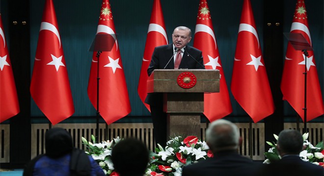 Erdoğan, Kabine toplantısı ardından açıklamada bulundu