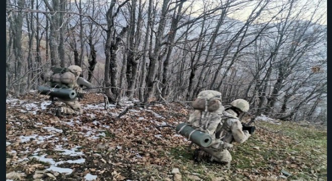 Eren Kış-12 Tendürek Şehit Jandarma Kıdemli Binbaşı Kıvanç Cesur Operasyonu başlatıldı