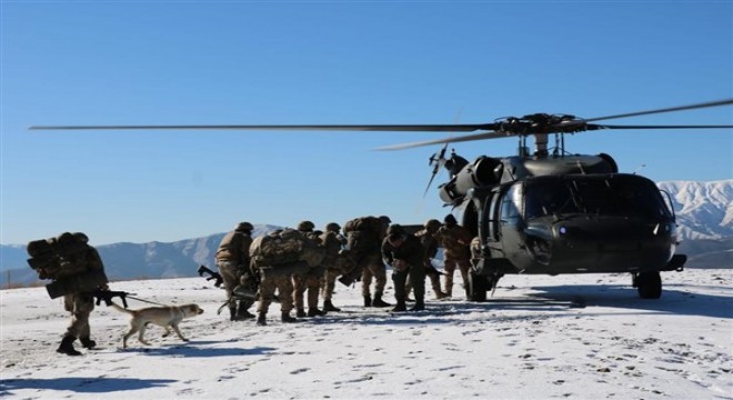 Eren kış-11 ŞENYAYLA Şehit Jandarma Üsteğmen İsmail Moray Operasyonu başlatıldı