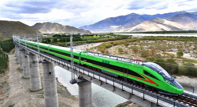 Güneybatı Çin’de yeni yüksek hızlı tren hattı inşasına başlandı