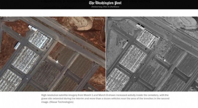 Washington Post uydu görüntülerini yayınladı